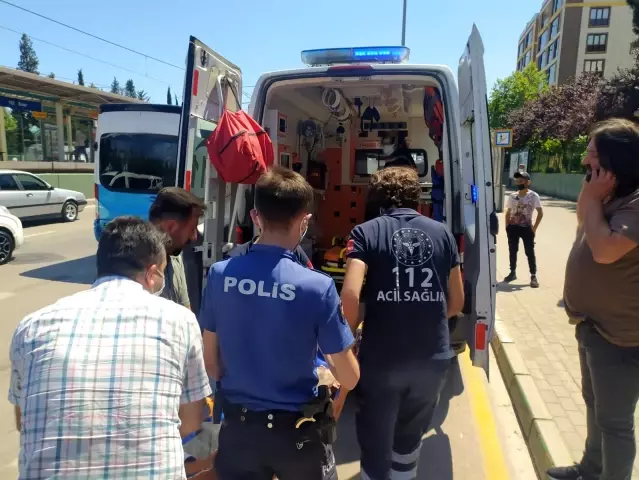 Bursa metrosunda korku dolu anlar...Şehrin metro hattını yarım saat kilitledi