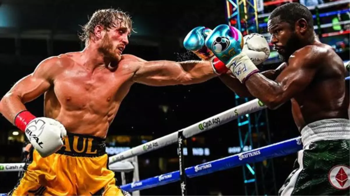 Floyd Mayweather\'in Logan Paul karşısında çaresizliğini dile getirdiği anlar milyonlarca etkileşim aldı