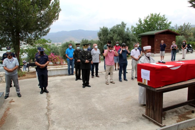 Muğla'da vefat eden Kıbrıs gazisi son yolculuğuna uğurlandı