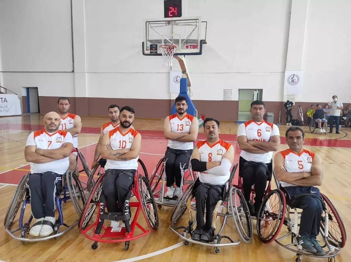 Kızıltepe engelli basketbol takımı Erzurum\'u 57-45 yendi