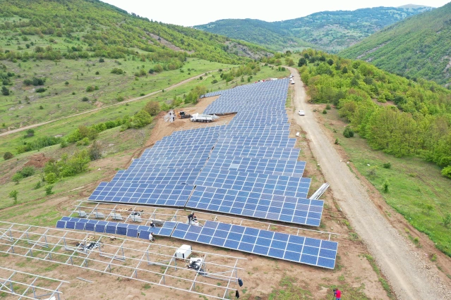 Ordu'da kurulan güneş enerjisi santraliyle ülke ekonomisine katkı sağlanacak