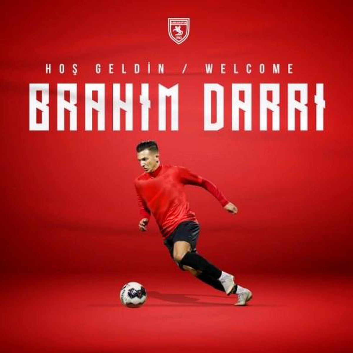 Samsunspor Brahim Darri ile sözleşme imzaladı