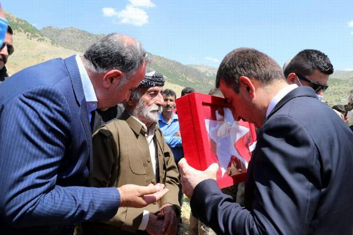 Şehit güvenlik korucusu için tören düzenlendi (2)
