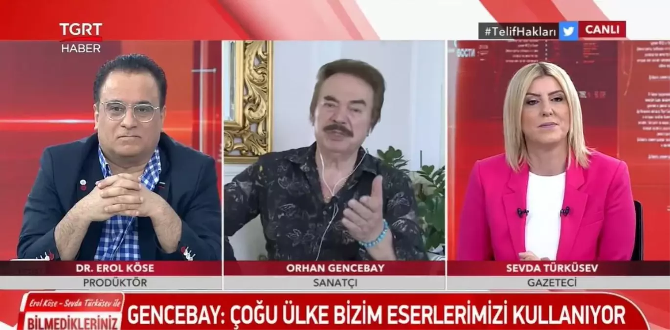 Ünlü sanatçı Orhan Gencebay: "Her şeyi devletten beklemeyelim"