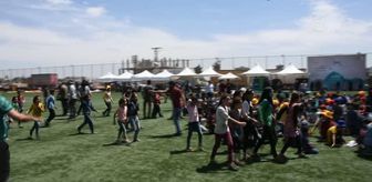 Yunus Emre Enstitüsünden Suriye'nin Azez ilçesinde 'Gençlik ve Uçurtma Festivali' (2)