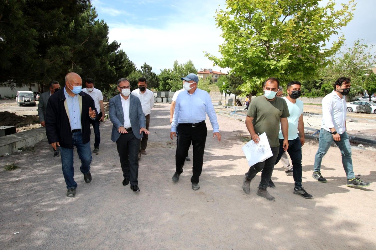 15 Temmuz Şehitler Parkı\'nda hummalı çalışma