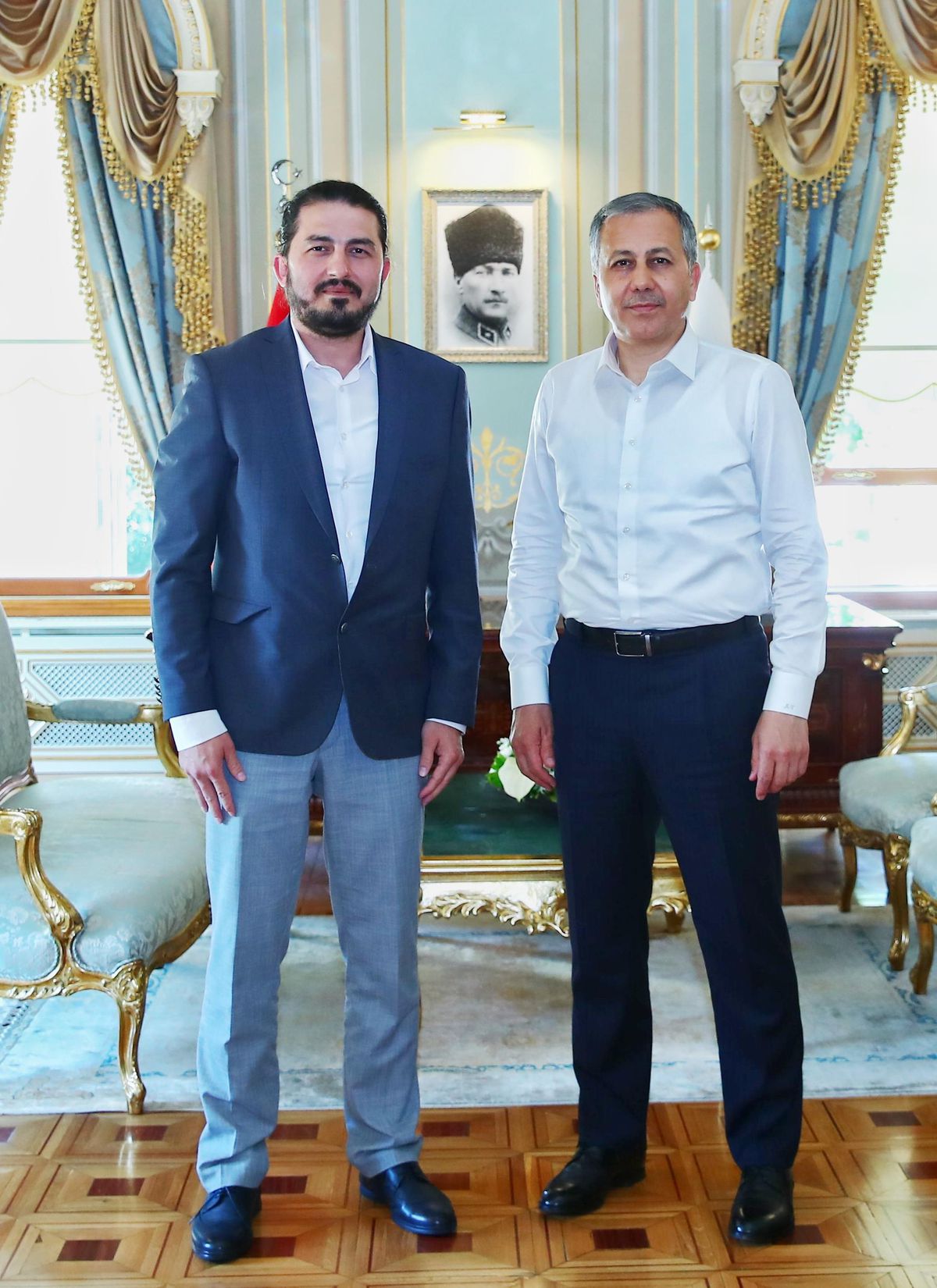 AA İstanbul Haberleri Editörü Can\'dan Vali Yerlikaya\'ya ziyaret