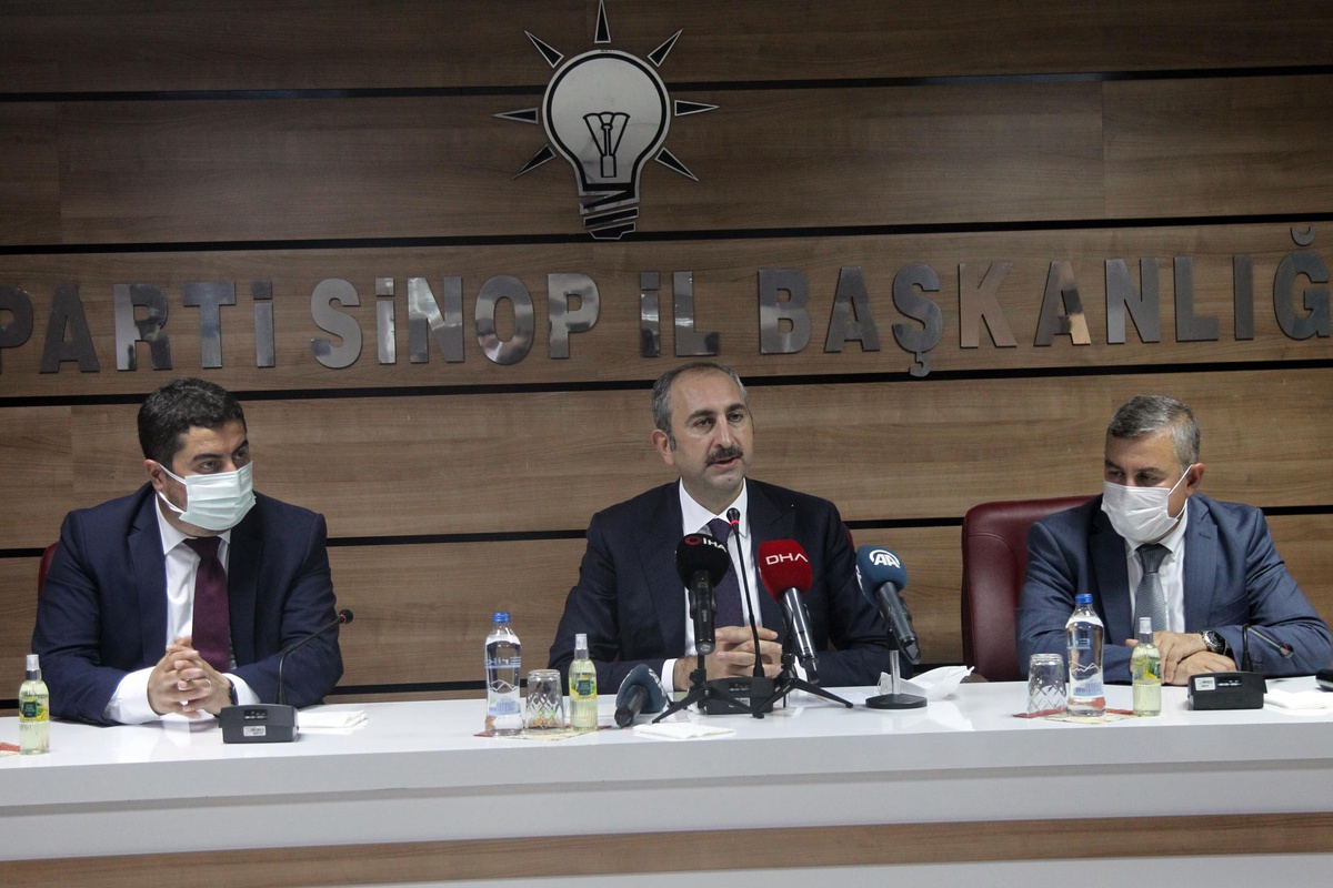 Son dakika haber | Adalet Bakanı Gül Sinop\'ta konuştu Açıklaması