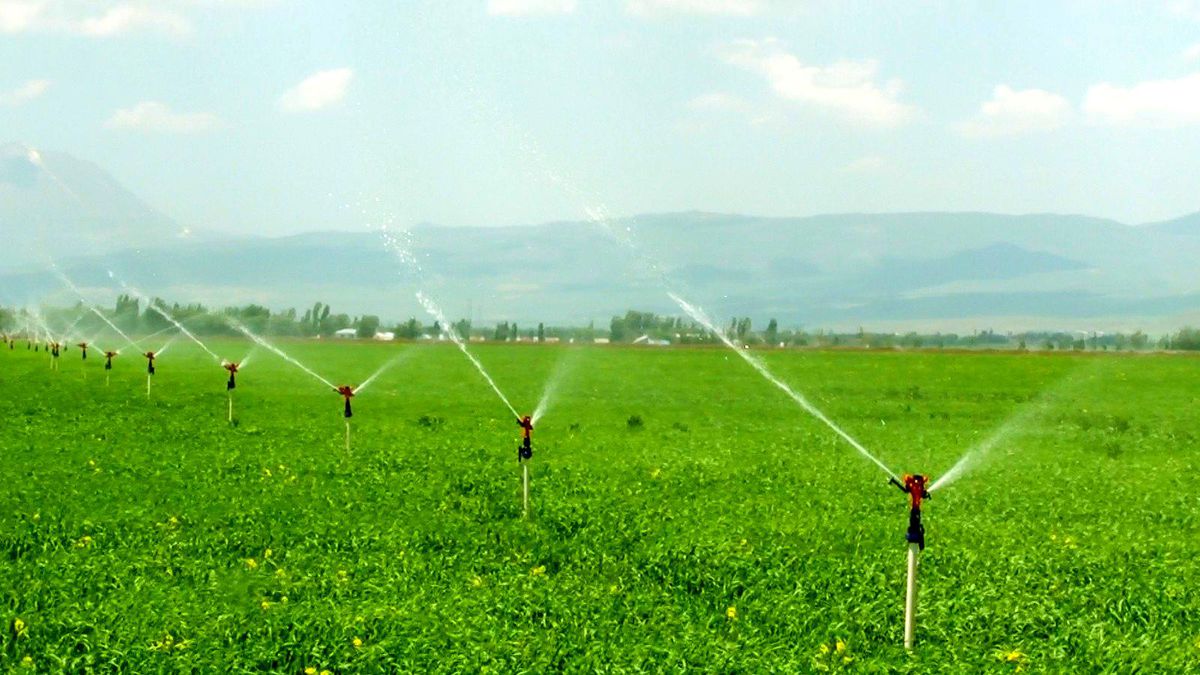 Ağrı toprakları suyla buluşuyor