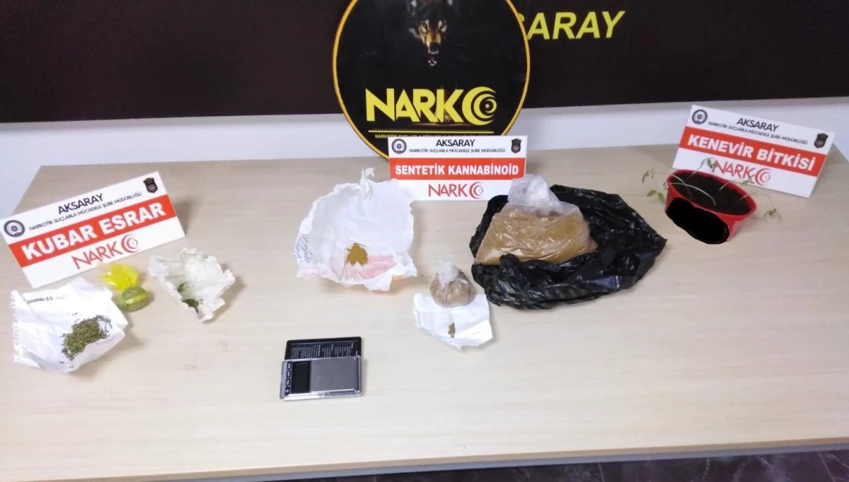 Aksaray\'da uyuşturucu sattıkları iddia edilen 4 şüpheli tutuklandı