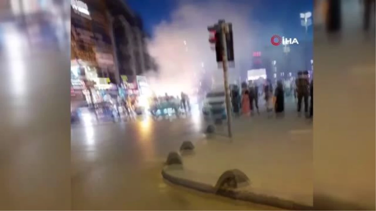 Arnavutköy\'de asker eğlencesinde polisi görünce kaçtılar