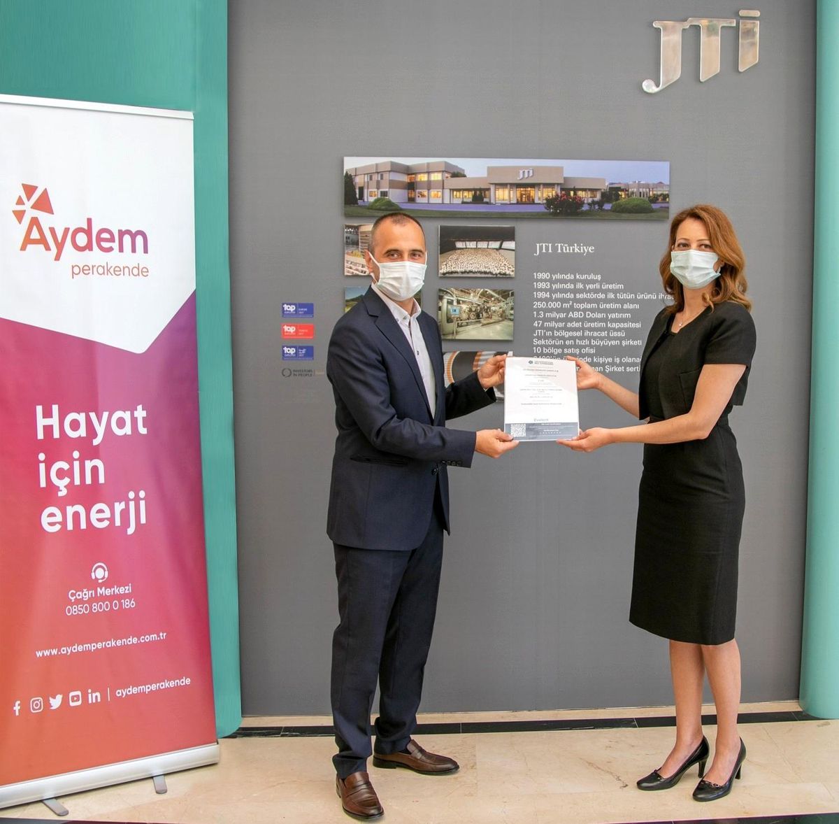 Aydem Perakende ve JTI Türkiye\'den temiz enerji güç birliği