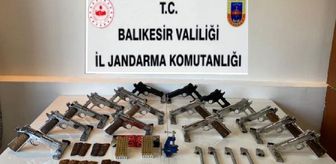 Son dakika! Balıkesir'de tabanca üreten kişi gözaltına alındı