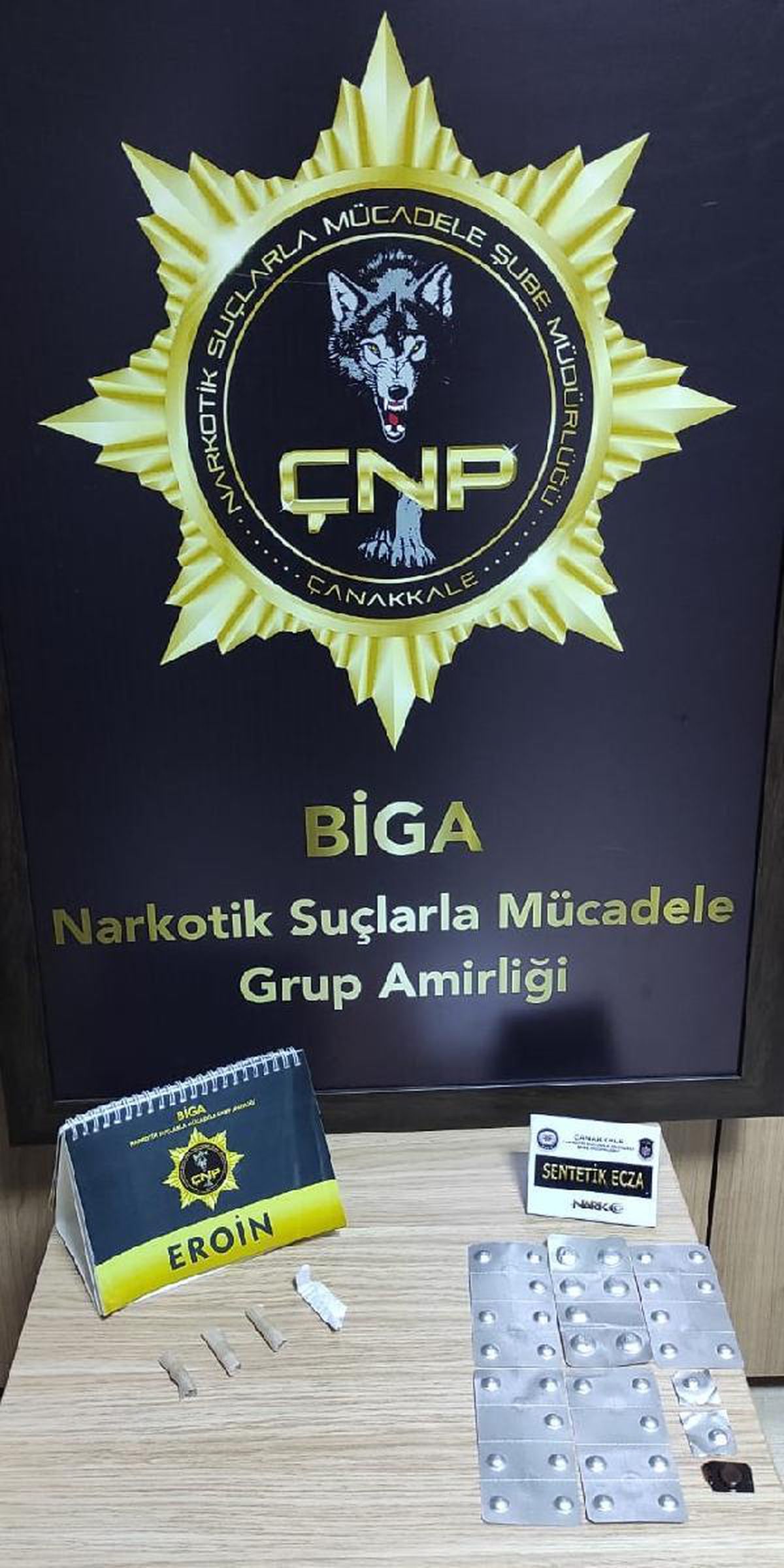 Biga\'da uyuşturucu operasyonuna 7 gözaltı