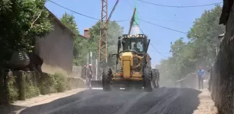 Bitlis'te altyapısı tamamlanan yollar asfaltlanıyor