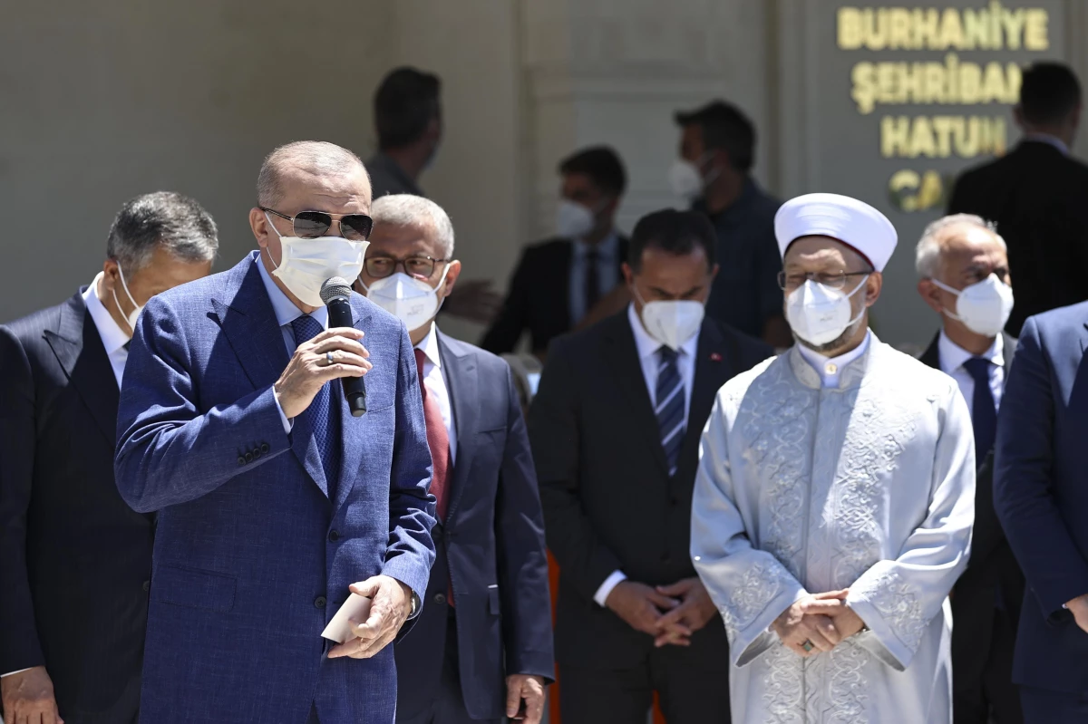 Cumhurbaşkanı Erdoğan, Burhaniye Şehriban Hatun Camii\'nin açılışında konuştu Açıklaması