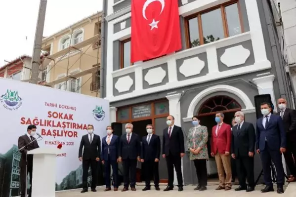 Edirne sokaklarında 'Tarihi Dokunuş'