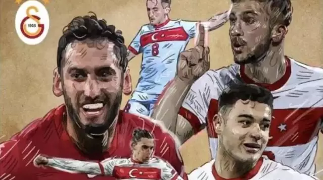 Galatasaray'dan taraftarları heyecanlandıran hareket! Resmi hesap Hakan Çalhanoğlu'nu paylaştı Galatasaray'dan taraftarları heyecanlandıran hareket! Resmi hesap Hakan Çalhanoğlu'nu paylaştı