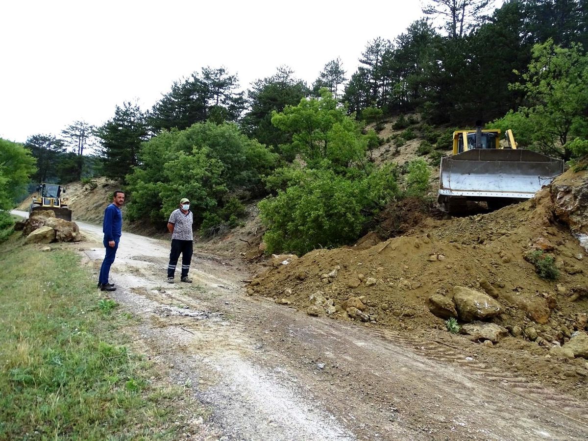 Hisarcık\'ta altyapı çalışmaları