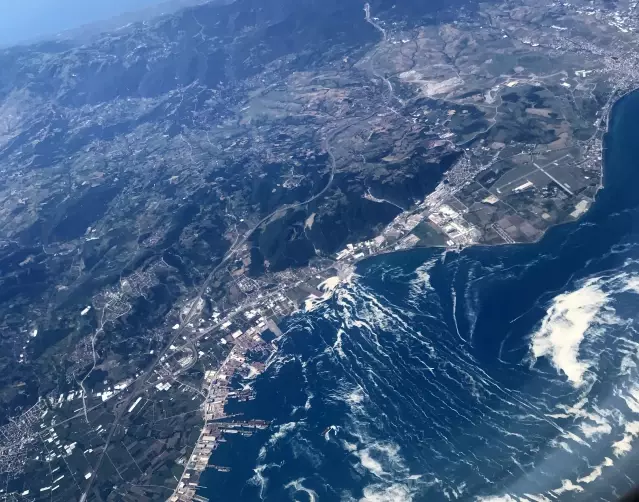 (DRONE) Müsilaj temizleme çalışmaları devam ediyor