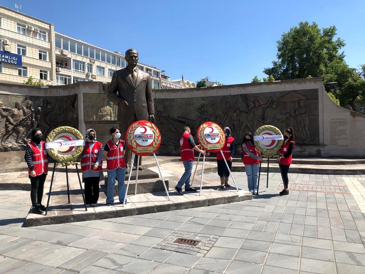 Kayseri\'de Türk Kızılay\'ın 153. yılı kutlandı
