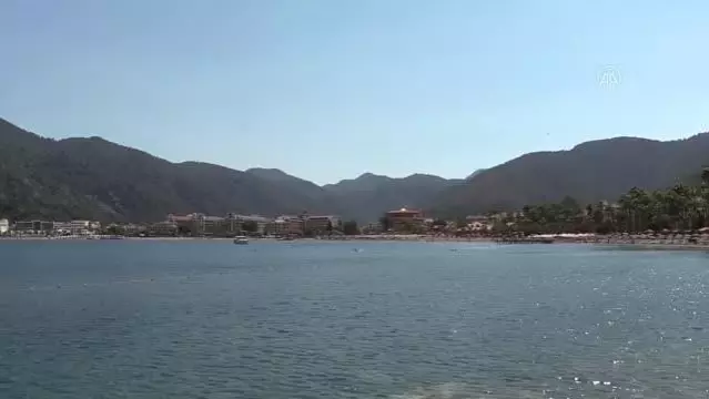 Marmaris İçmeler Halk Plajı hizmete açıldı