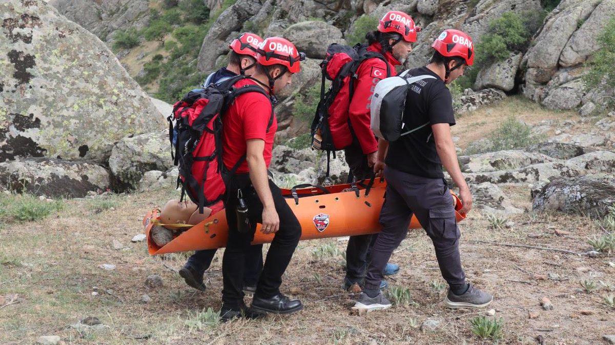 OBAK doğada arama-kurtarma eğitimini tamamladı