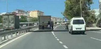 Son dakika haber... Patenli gençlerin tehlikeli yolculuğu kamerada