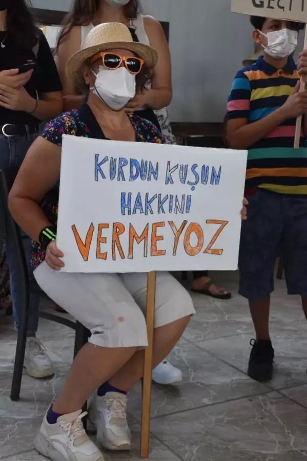Seferihisar'da köylülerden JES eylemi