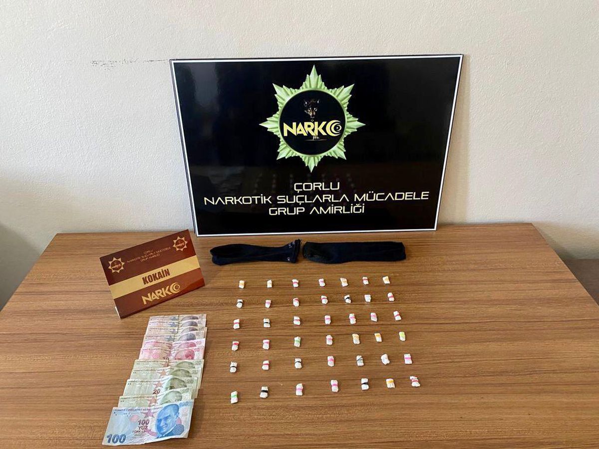 Tekirdağ\'da uyuşturucu operasyonunda 1 şüpheli gözaltına alındı