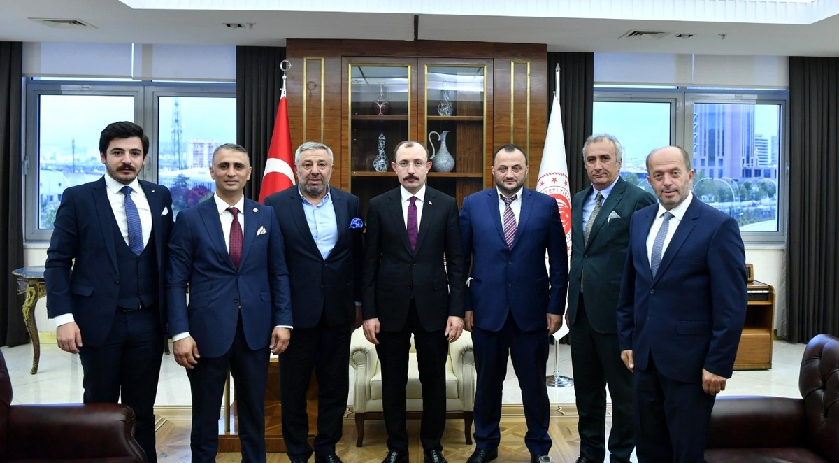 Trabzon Dernekleri Federasyonu\'ndan Ankara ziyareti