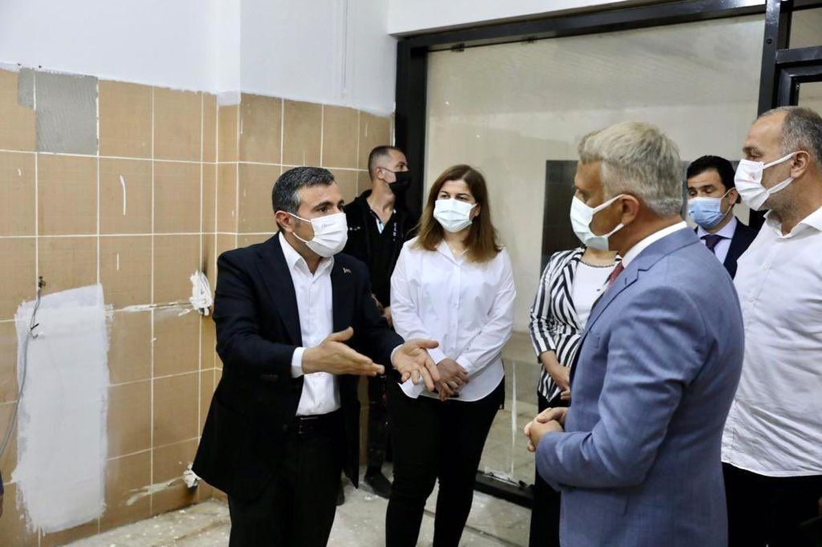 Vali Atay Özel İdarede incelemelerde bulundu