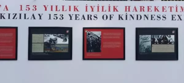 BEYOGLU'NDA 'TÜRK KIZILAY'I 153 YAŞINDA' SERGİSİ AÇILDI