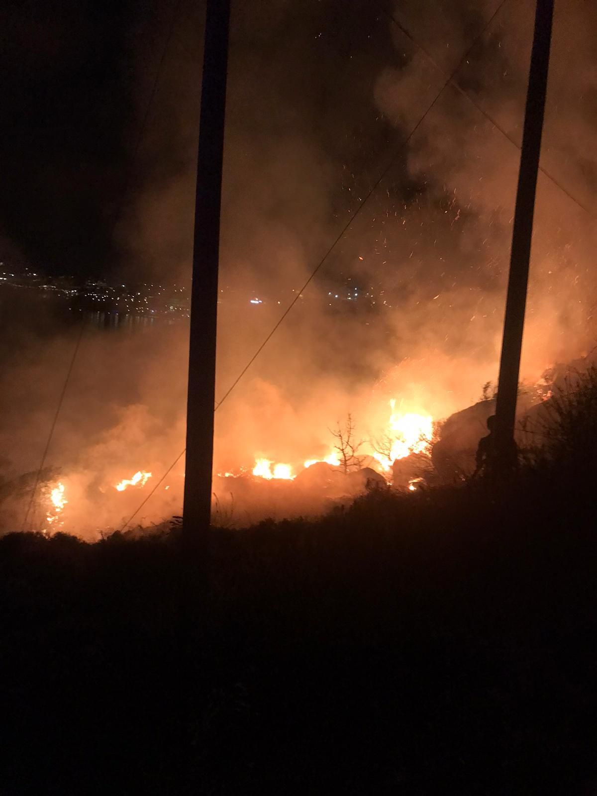 Bodrum\'da otluk alanda çıkan yangın söndürüldü