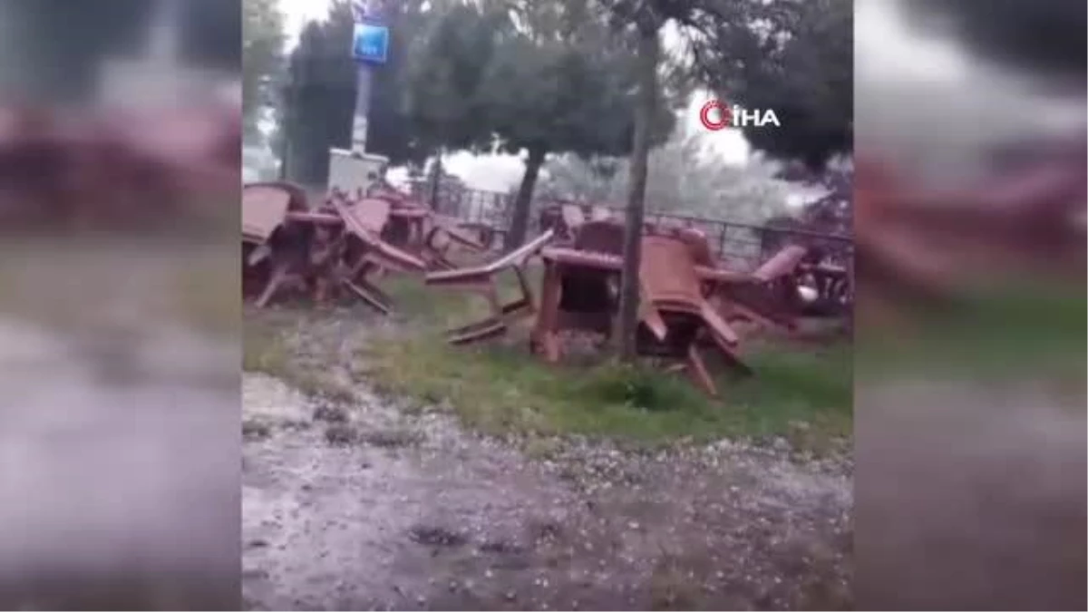 Bursa\'da sağanak yağış hayatı felç etti
