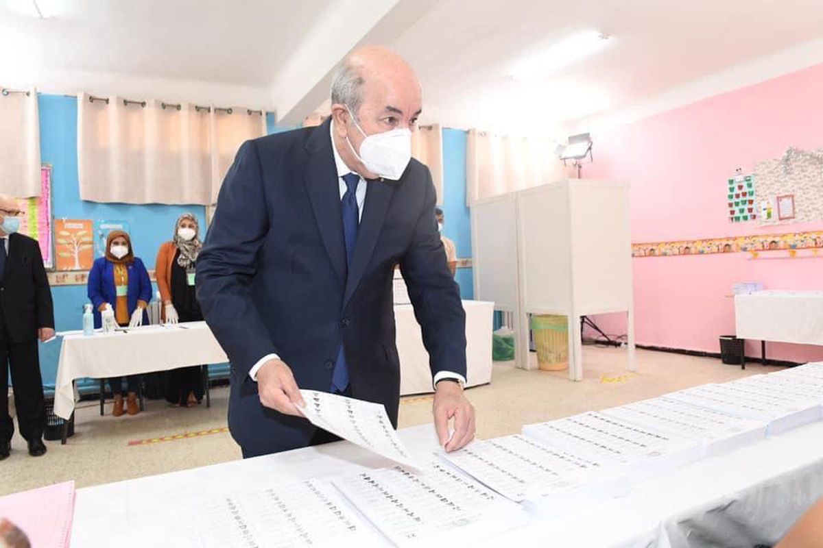 Son dakika haberi! Cezayir Cumhurbaşkanı Tebbun: "Seçim sonuçları ne olursa olsun demokrasiye uygun kararlar alacağız"