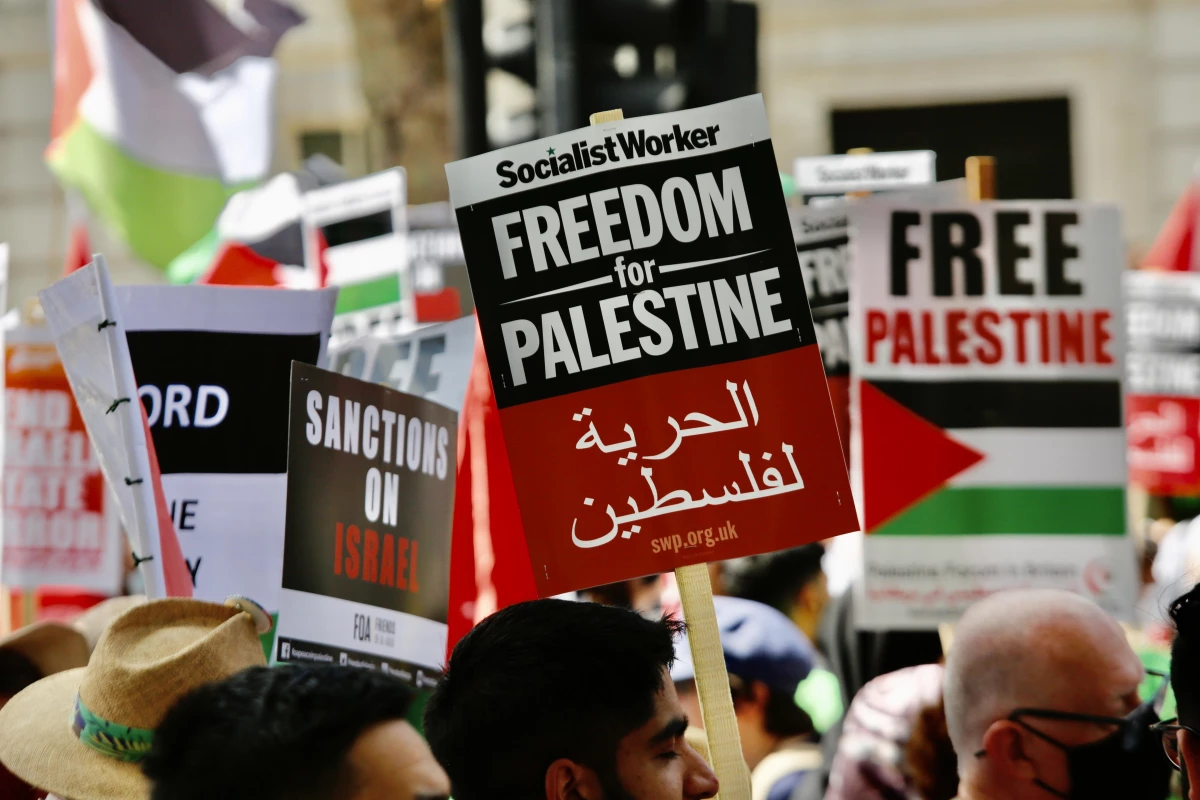 Filistin destekçileri, G7 ülkelerinden İsrail\'e verdikleri desteği kesmelerini istedi