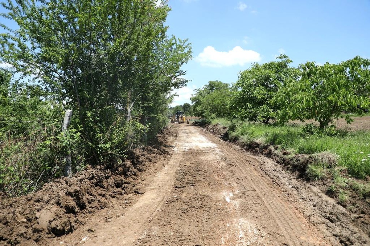 İnegöl\'de 230 kilometre yol açılıyor