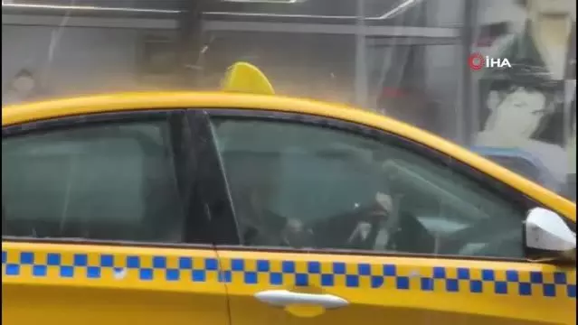 İstanbul'da dolu yağışı