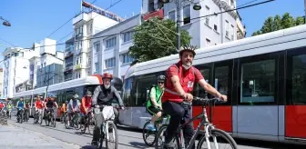 Kızılay farkındalık için pedal çevirdi