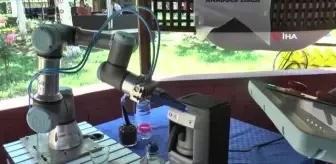 Lise öğrencisinden Türk kahvesi servis eden robot yazılımı