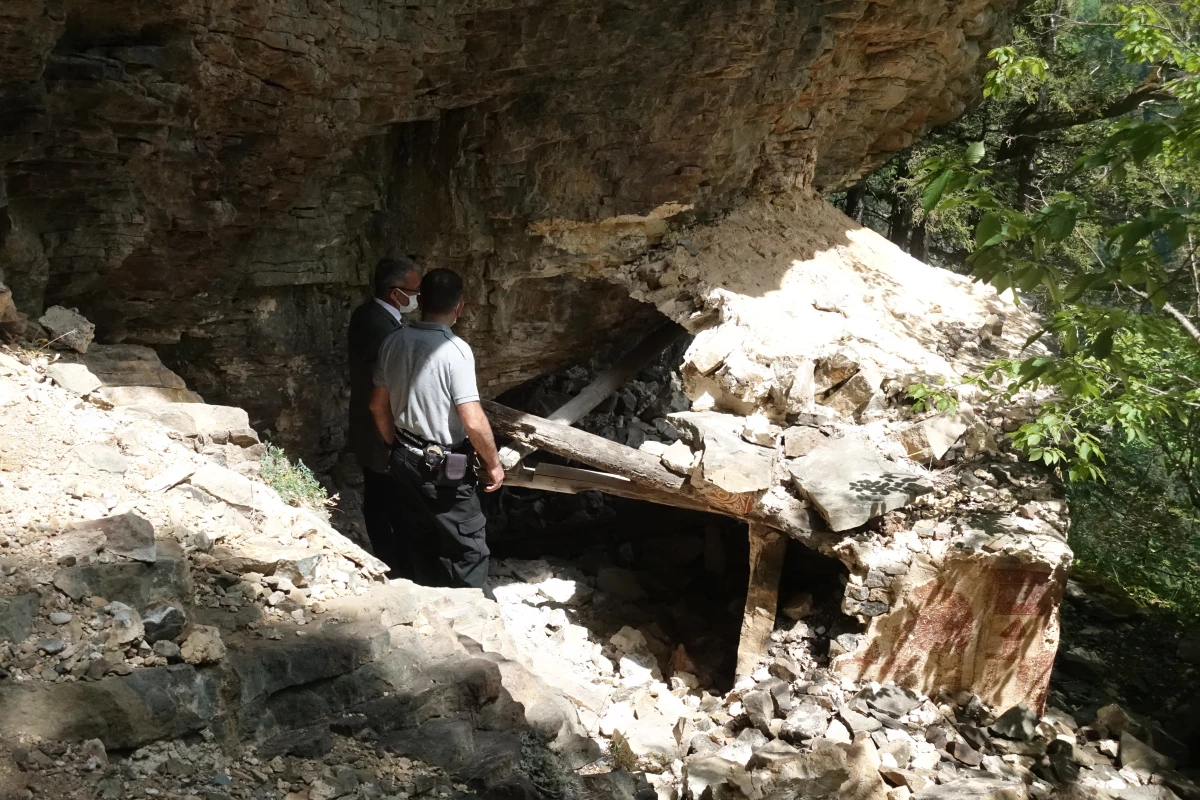 Sümela Manastırı\'nın kayalıklarındaki saklı şapelin restorasyonu için proje hazırlanıyor