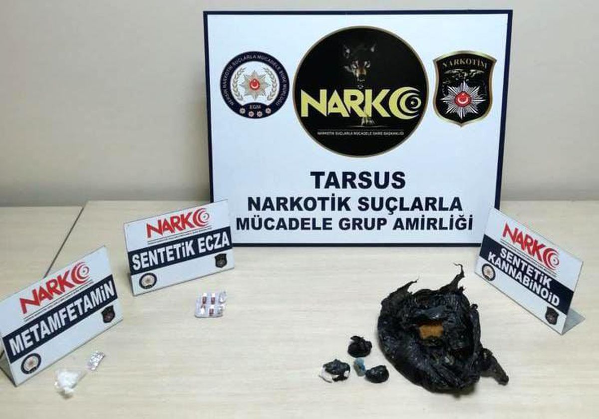 Tarsus\'ta uyuşturucu operasyonunda 4 tutuklama