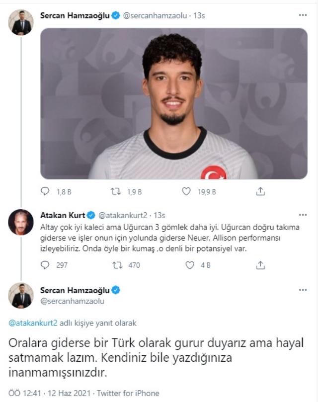 Türk futbolunda kriz bitmiyor! 'Altay mı, Uğurcan mı? tartışması herkesi birbirine düşürdü