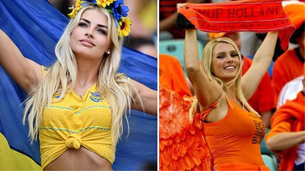 EURO 2020 C Grubu\'nda Hollanda-Ukrayna maçı, tribünlerde renkli görüntülere sahne oldu