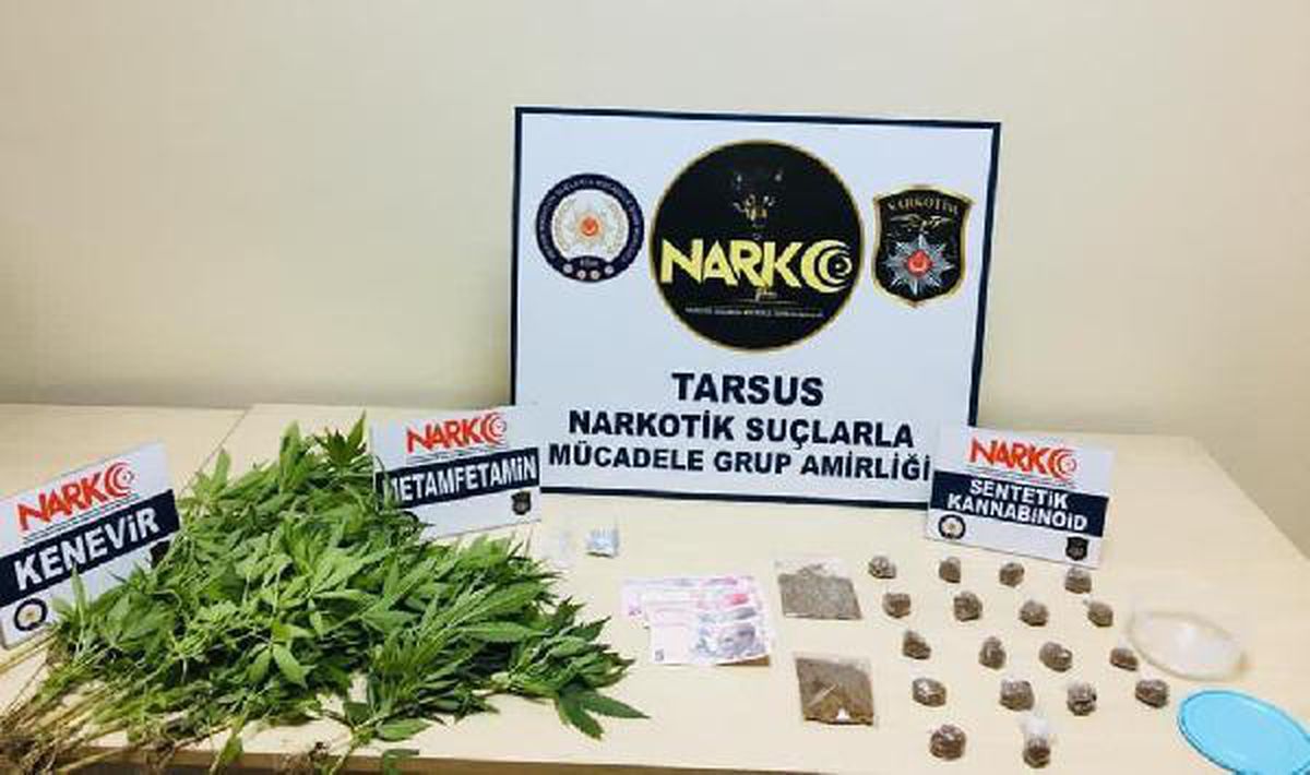 Tarsus\'ta uyuşturucu operasyonu