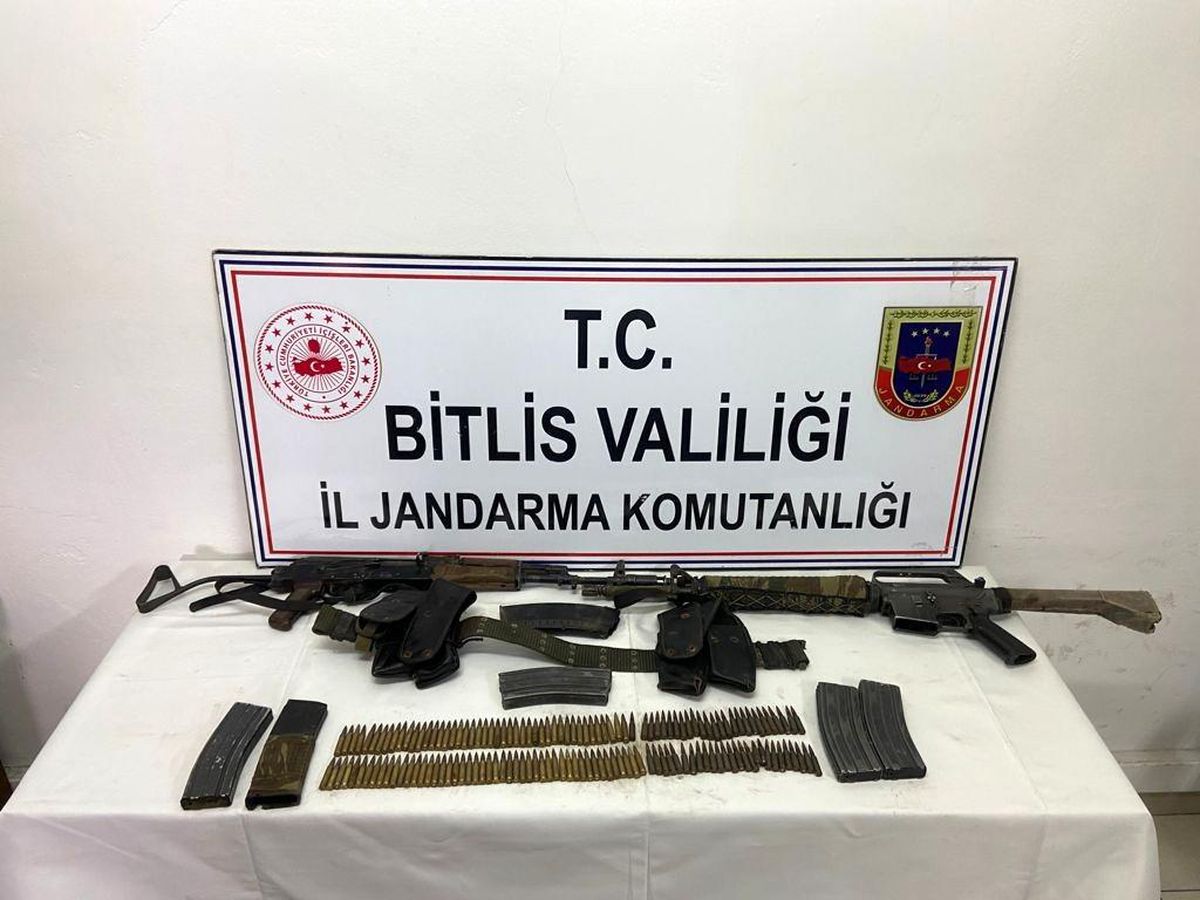 Bitlis\'te 1 terörist silahı ile birlikte etkisiz hale getirildi
