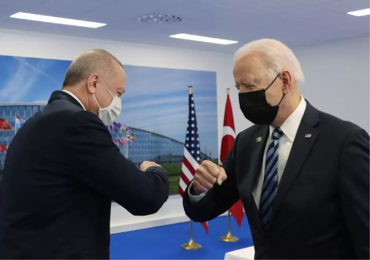 Erdoğan-Biden heyetlerarası görüşmesinden ilk görüntüler