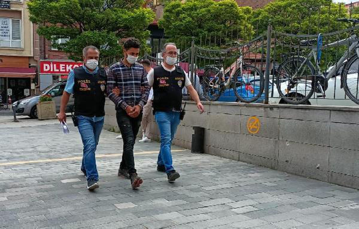 Dede ve torunun mavi kapaklarını çalan şüpheli yakalandı (3)