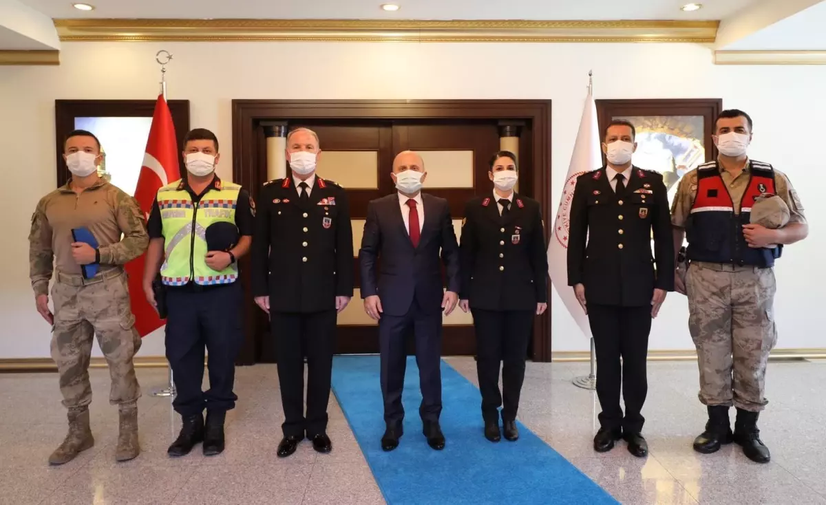 Doğu Anadolu\'daki 7 ilde jandarma teşkilatının kuruluşunun 182. yıl dönümü törenle kutlandı